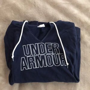 Under Armour V neck hoodie